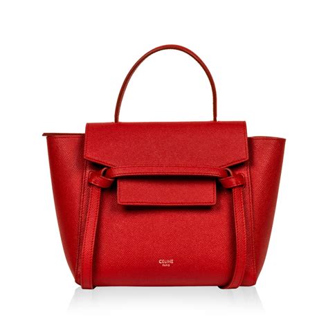 celine nano belt fox red|celine belt bag.